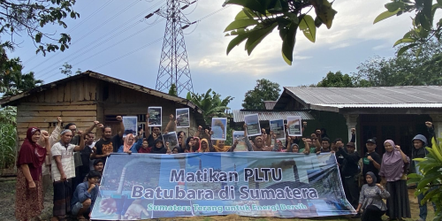 100 hari pemerintahan Prabowo, Sumatera Terang desak matikan PLTU batubara